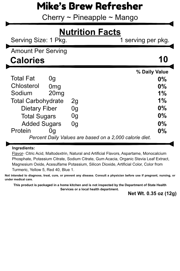 Mike's Brew Refresher (CF)