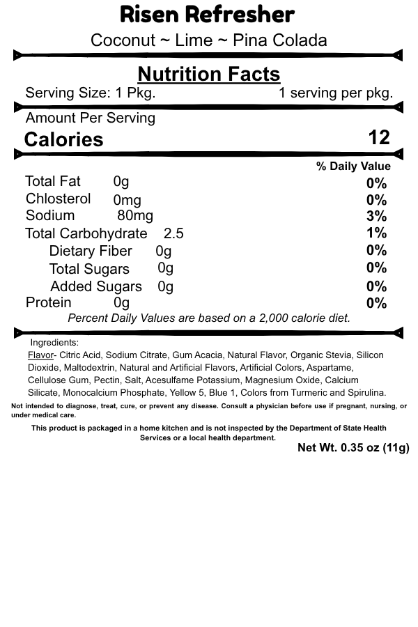 Risen Refresher CAFFEINE FREE