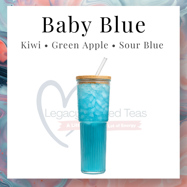 Baby Blue Loaded Tea