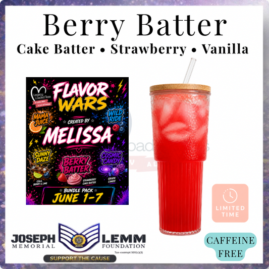 Berry Batter Refresher CAFFEINE FREE