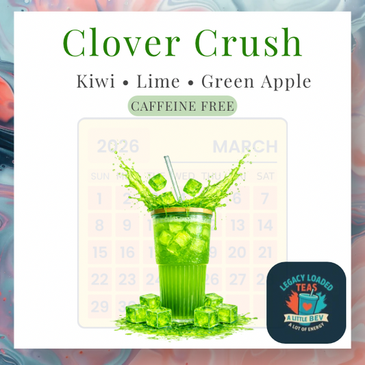 Clover Crush Refresher CAFFEINE FREE