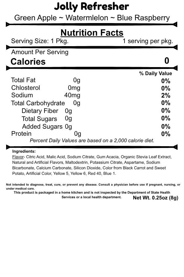 Jolly Refresher (CF)