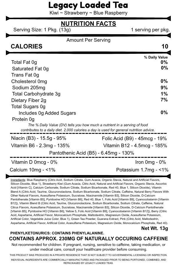 Legacy Loaded Tea