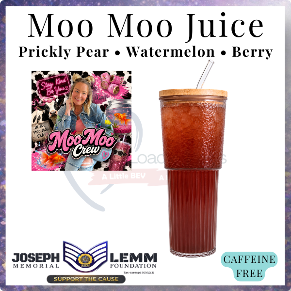 Moo Moo Juice Refresher CAFFEINE FREE